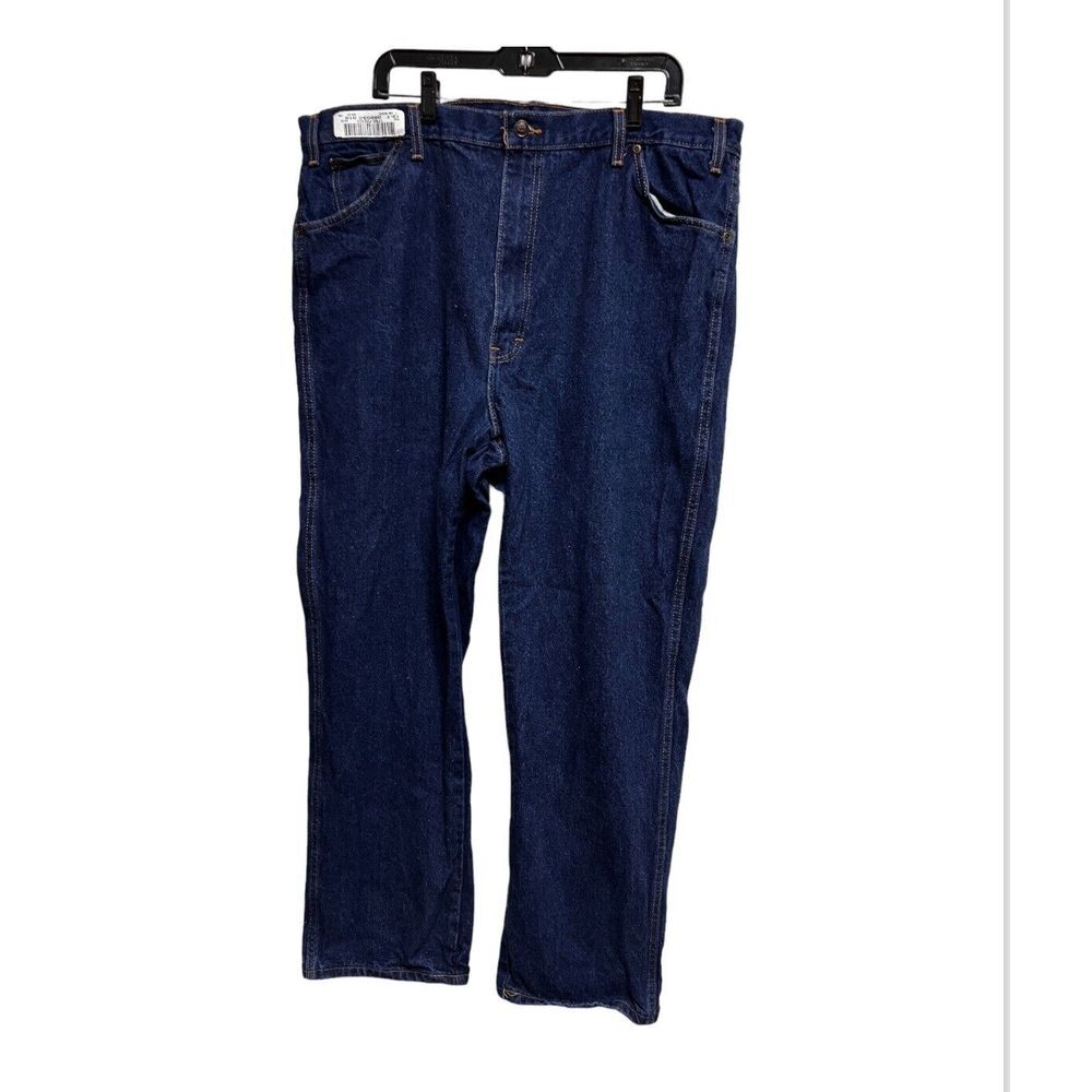 Dickies Mens Relaxed Fit Straight Leg Denim Jeans Dark Indigo‎ 42x32 CR393RNB